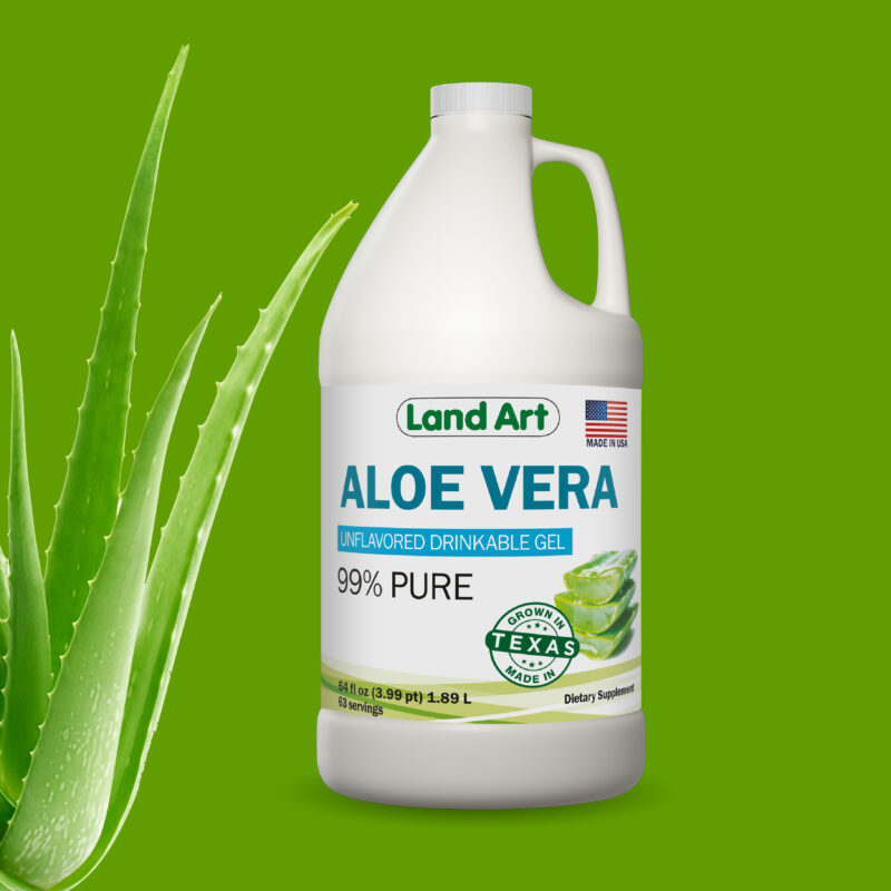 Aloe Vera Drinkable Gel | Land Art Supplements