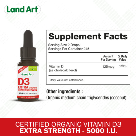 Vitamin D3 Extra Strength Ingredients