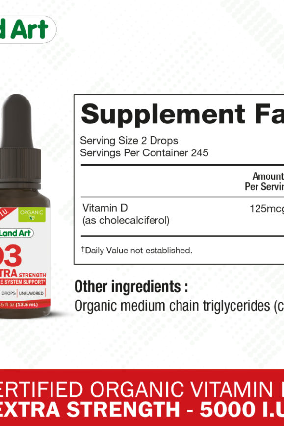 Vitamin D3 Extra Strength Ingredients