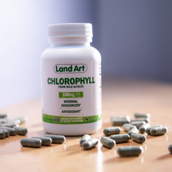 Chlorophyll capsules 100mg